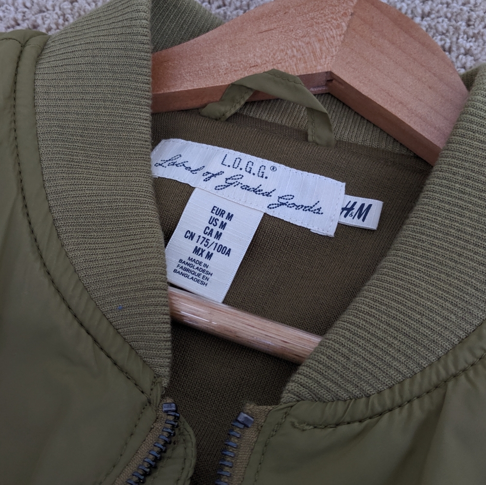 L.O.G.G. Jacket Men's Green Size Medium - Picture 6 of 6
